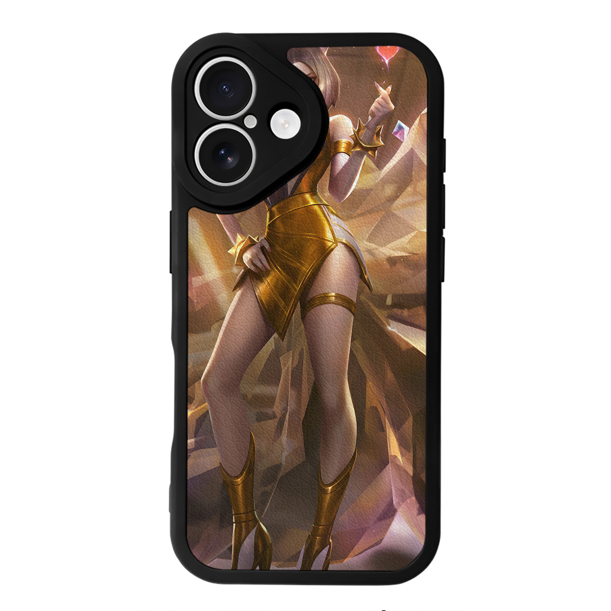 リーグ・オブ・レジェンド League of Legends LOL 【iPhone 16シリーズ対応】シリコンスマホケース（レザー調） 材質：シリコン